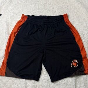 Bowling Green Falcons Men's Black and Orange Athletic Shorts